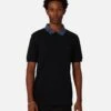 Fred Perry Graphic Collar Polo Shirt Navy -Culture Kings 02046861 YN200 mens 0010
