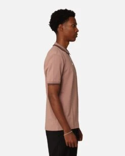 Fred Perry Twin Tipped Polo Shirt Dark Pink 12 Fred Perry Twin Tipped Polo Shirt Dark Pink -Culture Kings 02046863 YD061 mens 0050