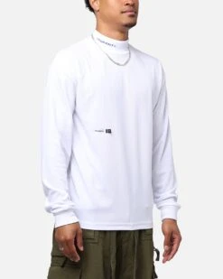 Students Golf Host Long Sleeve Mock Neck T-Shirt White -Culture Kings 02046872 YW100 mens 0060