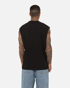 Mitchell & Ness Chicago Bulls Dennis Rodman Brush Off Muscle T-Shirt Black -Culture Kings 02047037 YB001 mens 0040