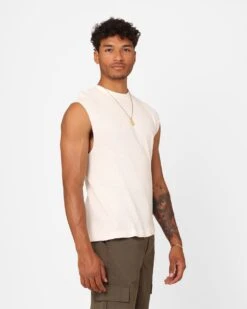 XXIII Waffle Muscle Singlet White -Culture Kings 02047053 YW100 mens 0050