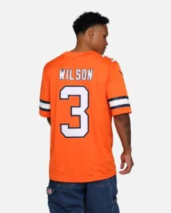 Nike Denver Broncos Russell Wilson #3 Limited Jersey Brilliant Orange -Culture Kings 02047078 YD801 mens 0020
