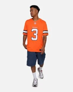 Nike Denver Broncos Russell Wilson #3 Limited Jersey Brilliant Orange -Culture Kings 02047078 YD801 mens 0030
