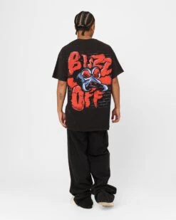 Goat Crew X Teenage Mutant Ninja Turtles Superfly Vintage T-Shirt Black Wash -Culture Kings 02047105 YB295 mens 0080