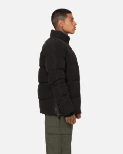 Champion Rochester Tape Puffer Jacket Black -Culture Kings 02047177 YB001 mens 0060