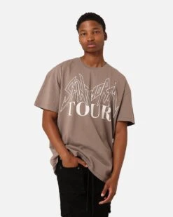 Saint Morta Tour T-Shirt Vintage Brown