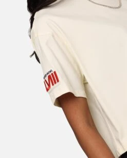 Pro Standard Women's NFL Las Vegas Super Bowl LVIII Croppec Boxy T-Shirt Eggshell -Culture Kings 02047341 YE061 womens 0070