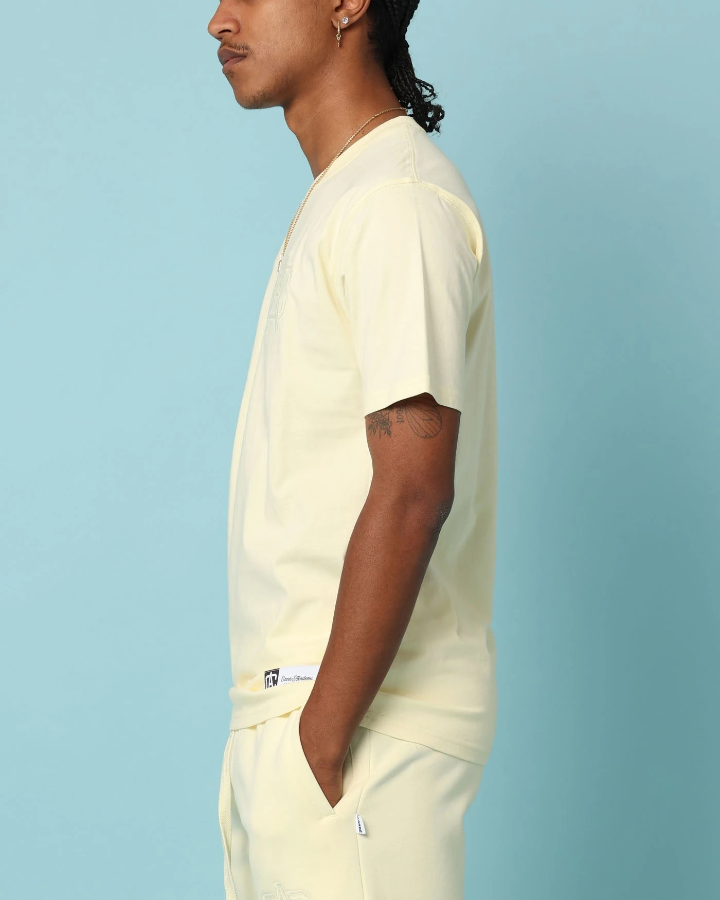 Carré Academy Classic T-Shirt Yellow 7 Carré Academy Classic T-Shirt Yellow - Image 5