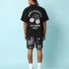 Carré Members Only Oversized T-Shirt Black -Culture Kings 02047605 YB001 mens 000010