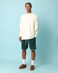 Carré Rosebowl Oversized Long Sleeve T-Shirt Off White