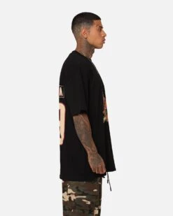 Culture Kings X NHL Arizona Coyotes Global Series Melbourne '23 Premium T-Shirt Black -Culture Kings 02047773 YB001 mens 0060