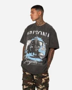 Culture Kings X NHL Arizona Coyotes Global Series Team Vintage Heavyweight T-Shirt Black Wash 9 Culture Kings X NHL Arizona Coyotes Global Series Team Vintage Heavyweight T-Shirt Black Wash -Culture Kings 02047775 YB295 mens 0060