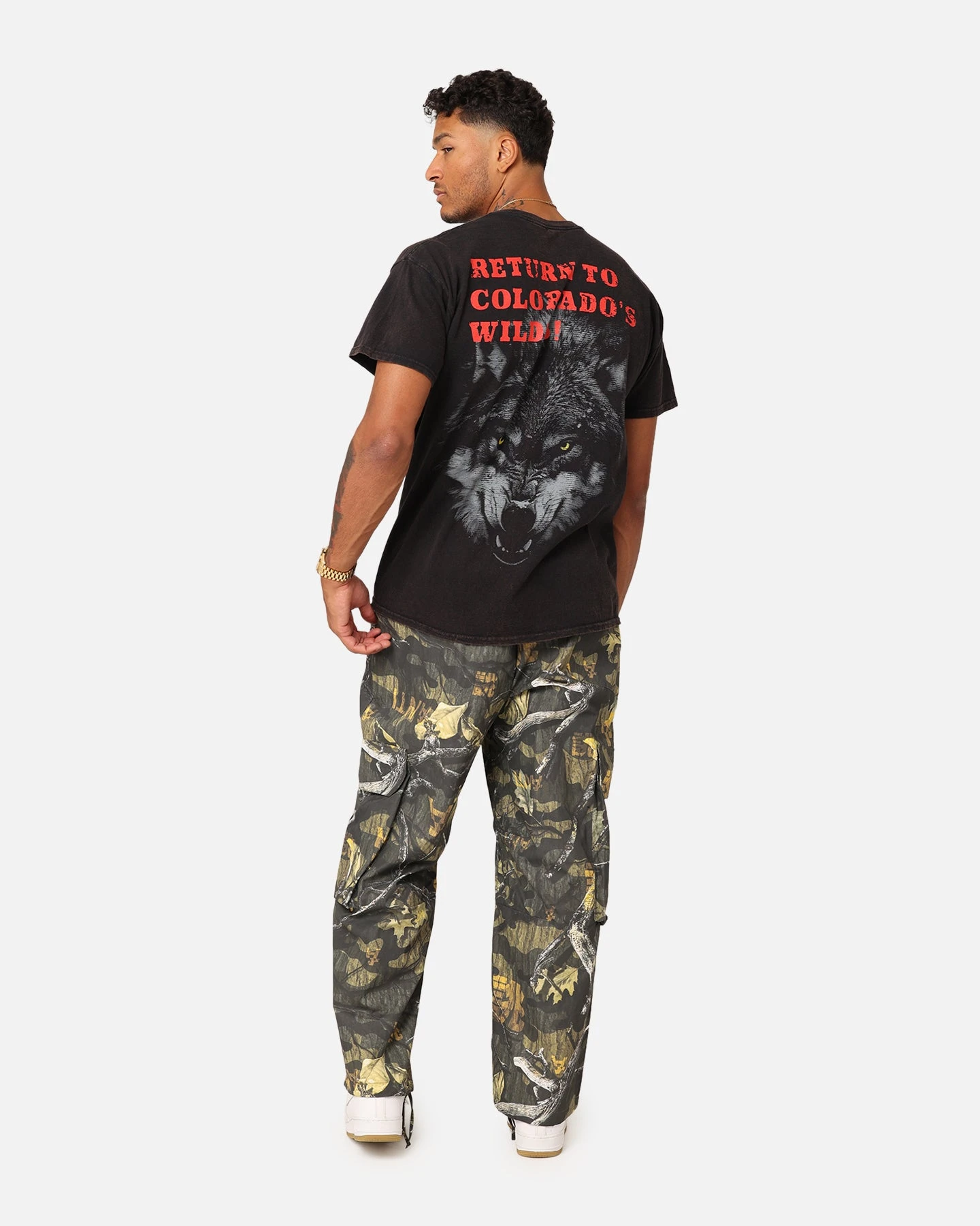 American Thrift Colorado Wolf Vintage T-Shirt Black Wash 10 American Thrift Colorado Wolf Vintage T-Shirt Black Wash - Image 8