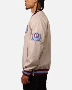 New Era Philadelphia Phillies Sports Classics Pullover Windbreaker Stone/OTC 12 New Era Philadelphia Phillies Sports Classics Pullover Windbreaker Stone/OTC -Culture Kings 02047937 YS832 mens 0050