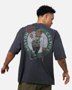 New Era Boston Celtics Oversized T-Shirt Black