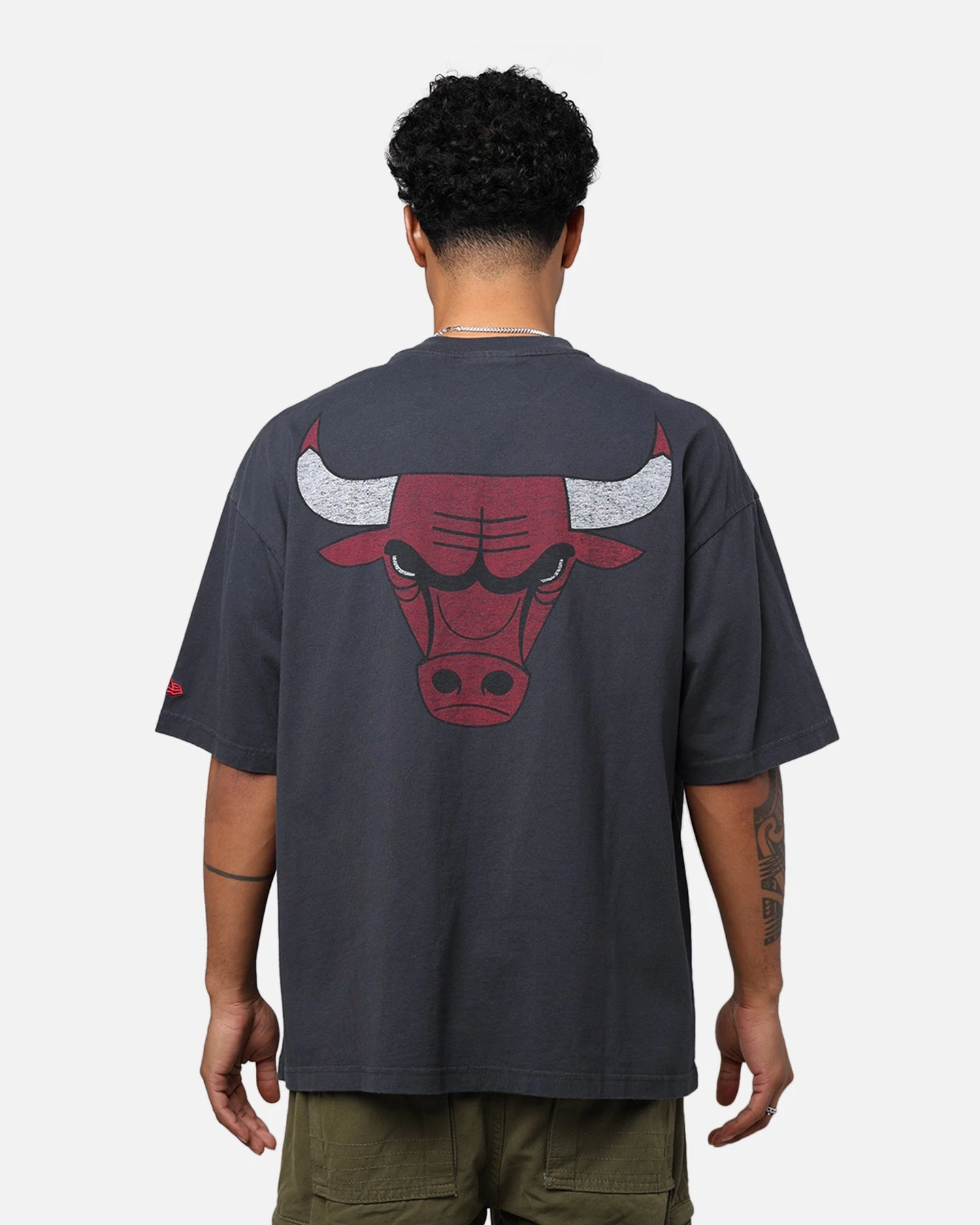New Era Chicago Bulls Oversized T-Shirt Black 7 New Era Chicago Bulls Oversized T-Shirt Black - Image 5