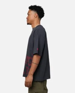 New Era Chicago Bulls Oversized T-Shirt Black 17 New Era Chicago Bulls Oversized T-Shirt Black -Culture Kings 02047960 YB001 mens 00070