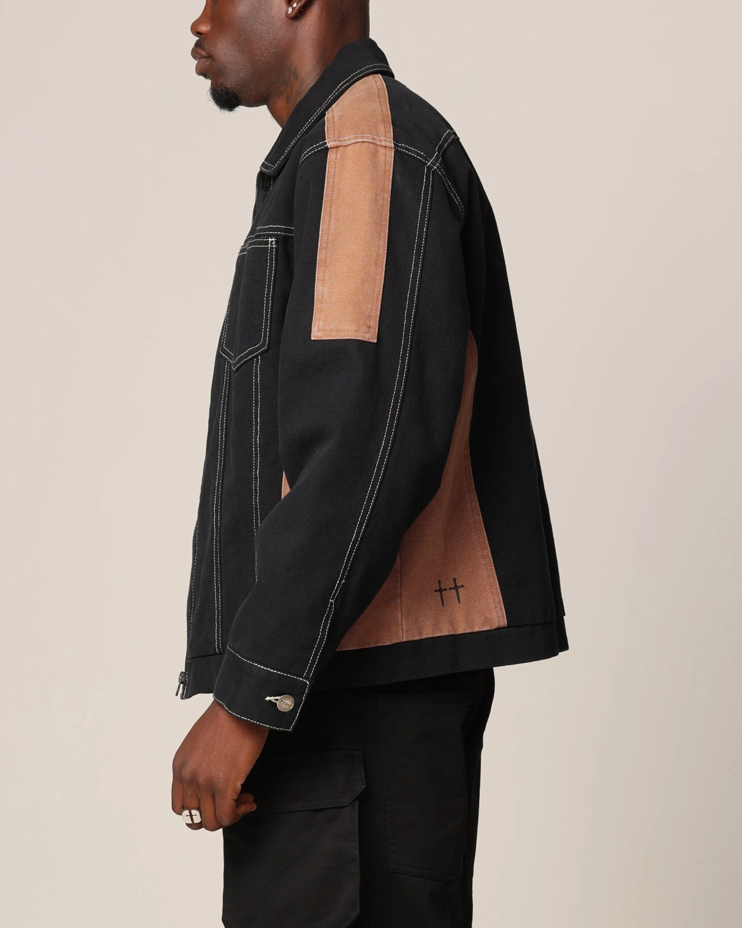 Saint Morta Outlaw Rodeo Jacket Black/Brown 7 Saint Morta Outlaw Rodeo Jacket Black/Brown - Image 5