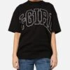 X-Girl Women's College Oversized T-Shirt Black -Culture Kings 02048021 YB001 womens 0010