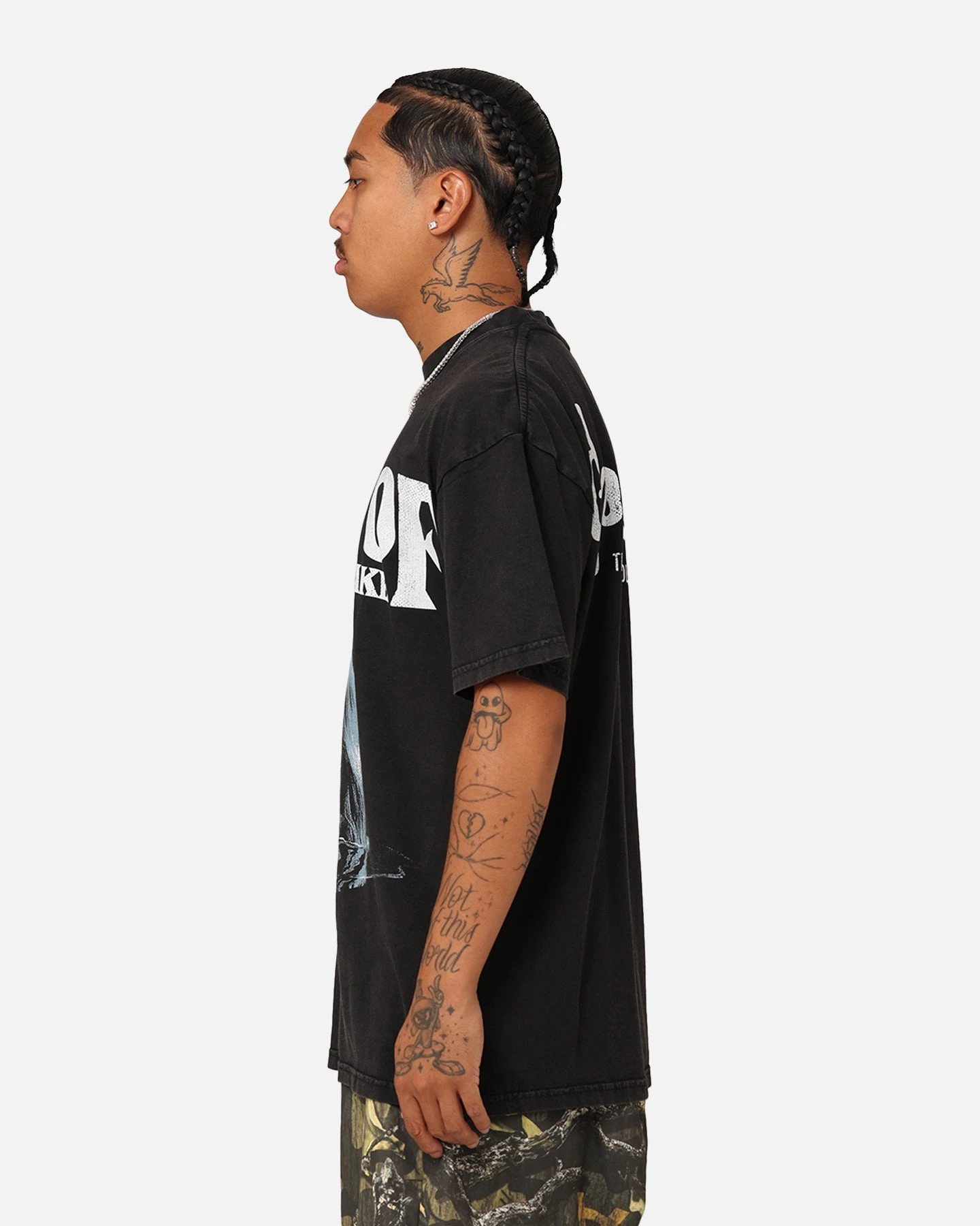 American Thrift X Goosebumps Cold Lake Vintage T-Shirt Black Wash 9 American Thrift X Goosebumps Cold Lake Vintage T-Shirt Black Wash - Image 7