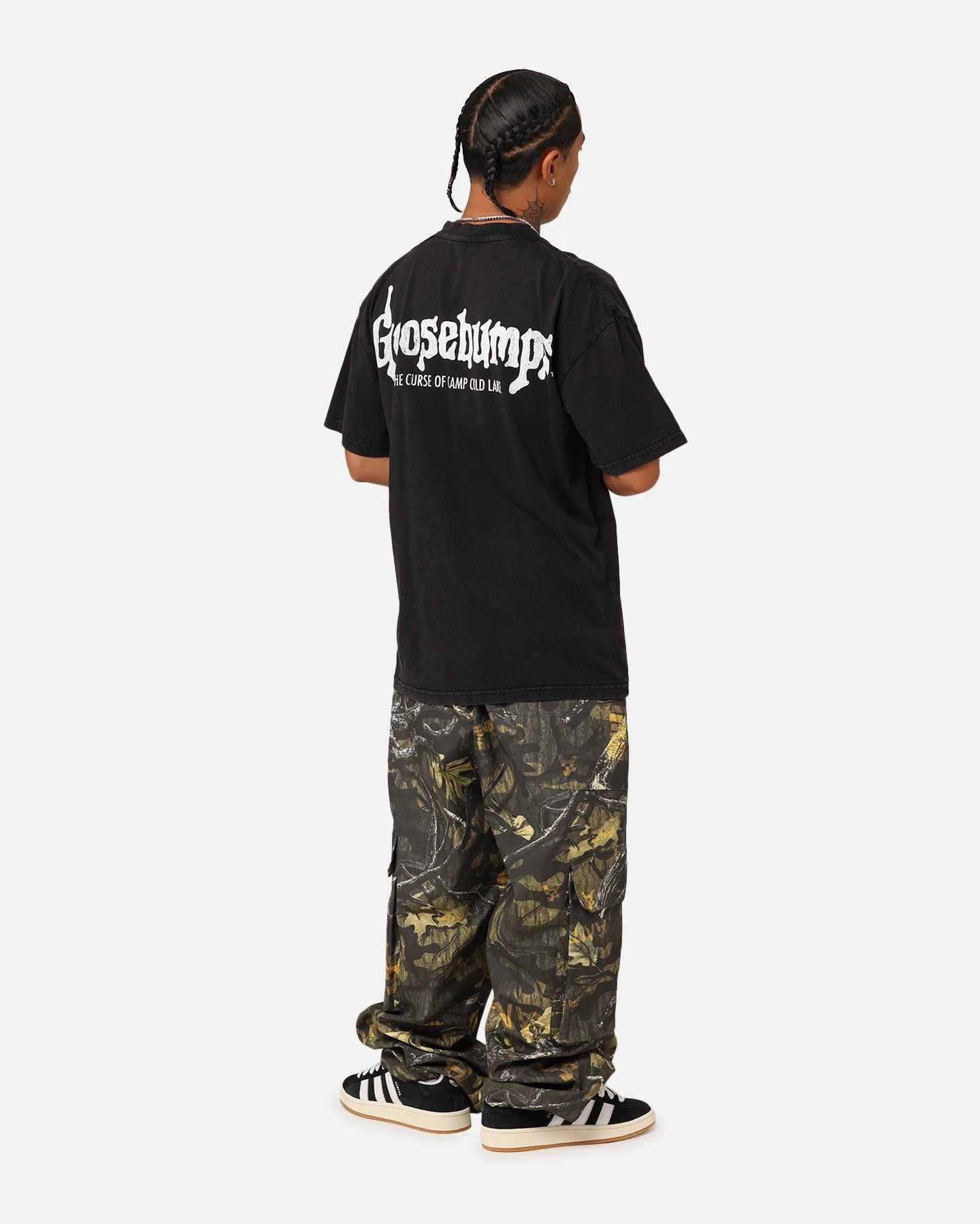 American Thrift X Goosebumps Cold Lake Vintage T-Shirt Black Wash 10 American Thrift X Goosebumps Cold Lake Vintage T-Shirt Black Wash - Image 8