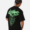 Loiter Lotus Oversized T-Shirt Black 1 Loiter Lotus Oversized T-Shirt Black -Culture Kings 02048242 YB001 mens 0010