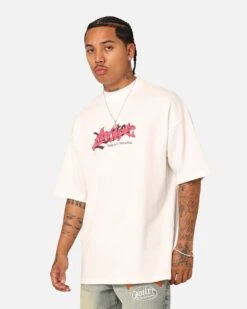 Loiter Sketchbook Oversized T-Shirt Off White -Culture Kings 02048244 YO007 mens 0020