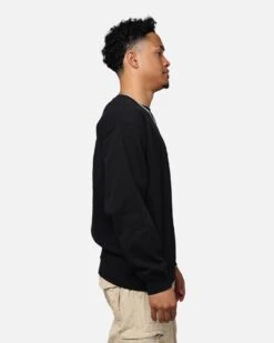 X-Large Chenille Slanted OG Crewneck Black -Culture Kings 02048257 YB001 mens 0060