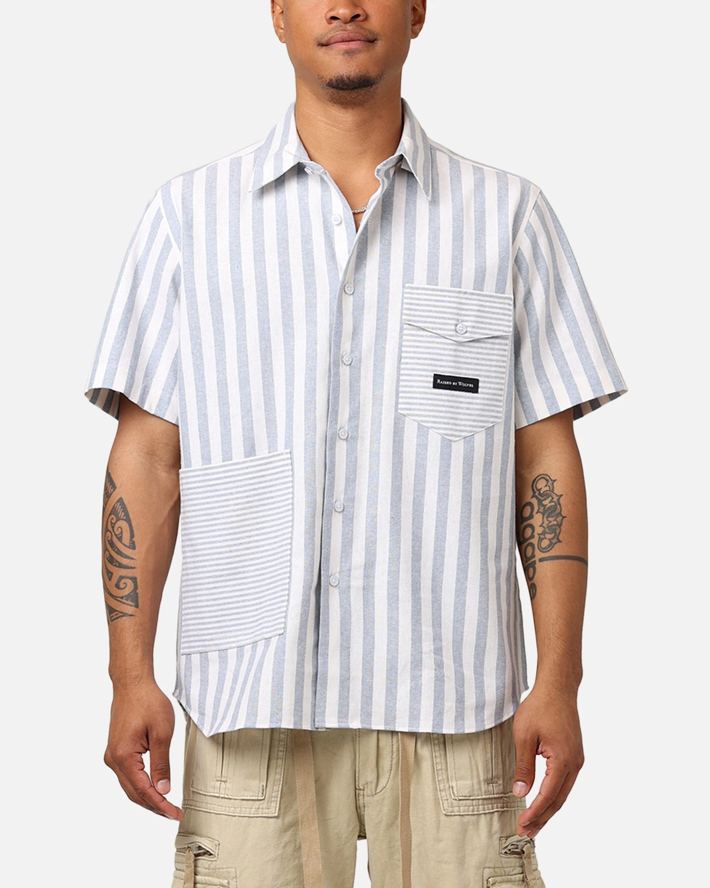 Raised By Wolves Striped Club Shirt Light Blue 3 Raised By Wolves Striped Club Shirt Light Blue