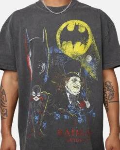 American Thrift X DC '92 Batman Heavyweight Vintage T-Shirt Washed Black 13 American Thrift X DC '92 Batman Heavyweight Vintage T-Shirt Washed Black -Culture Kings 02048347 YB295 mens 0040