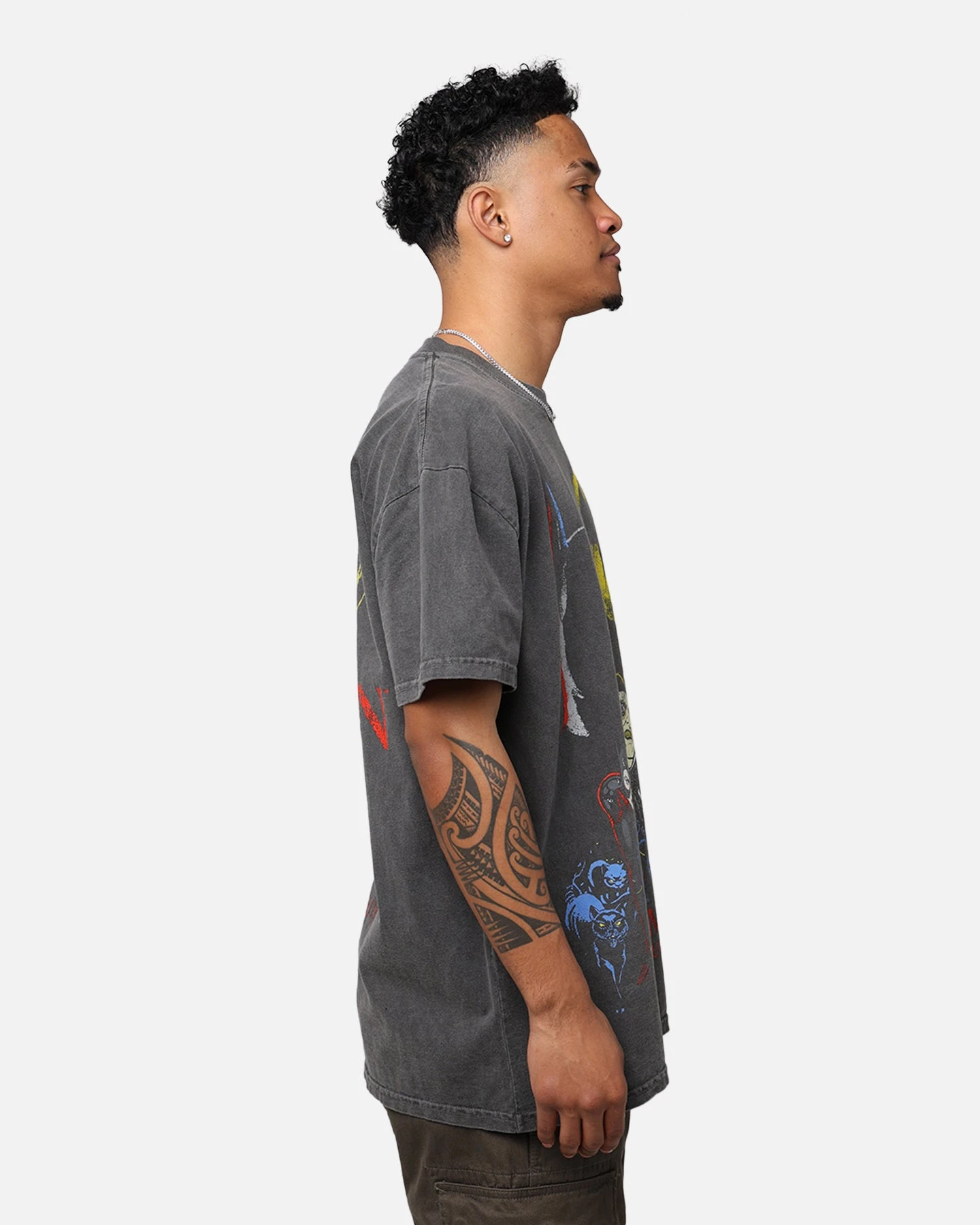 American Thrift X DC '92 Batman Heavyweight Vintage T-Shirt Washed Black 8 American Thrift X DC '92 Batman Heavyweight Vintage T-Shirt Washed Black - Image 6