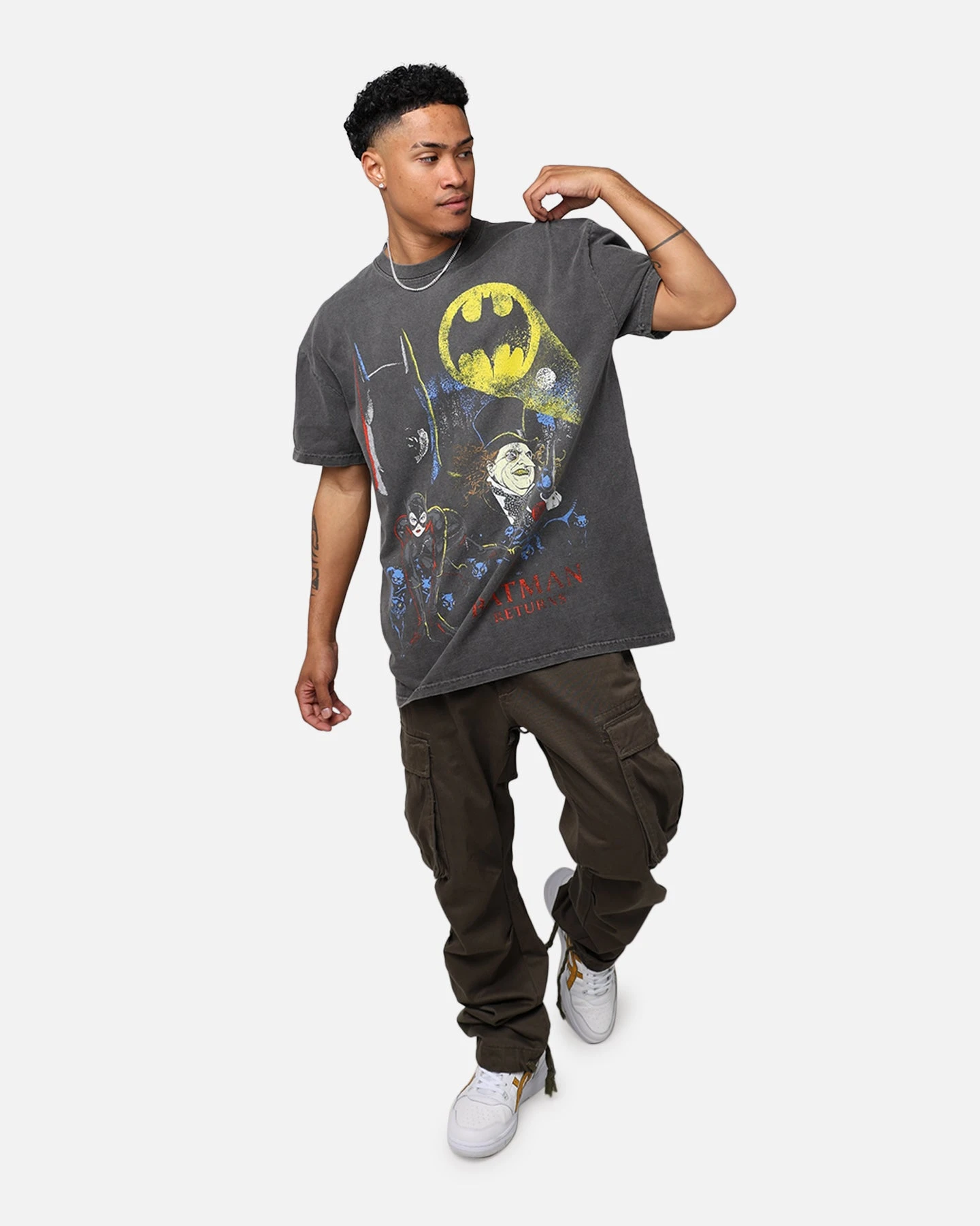 American Thrift X DC '92 Batman Heavyweight Vintage T-Shirt Washed Black 10 American Thrift X DC '92 Batman Heavyweight Vintage T-Shirt Washed Black - Image 8