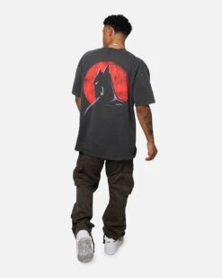 American Thrift X DC Batman The Animated Series Heavyweight Vintage T-Shirt Washed Black -Culture Kings 02048348 YW607 mens 0030
