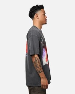 American Thrift X DC Batman The Animated Series Heavyweight Vintage T-Shirt Washed Black -Culture Kings 02048348 YW607 mens 0060