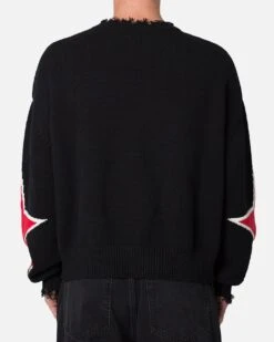 MNML Star Sweater Black -Culture Kings 02048363 YB001 mens 0040