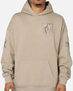 Pro Standard Vegas Gold Knights Drop Shoulder Hoodie Taupe -Culture Kings 02048431 YT800 mens 0020