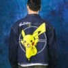 Pokémon By Loiter Pikachu Denim Jacket Indigo -Culture Kings 02048568 YI001 mens 0000000010