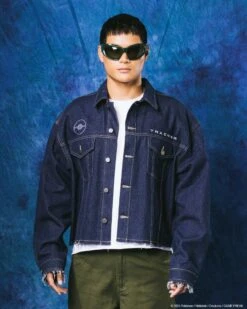 Pokémon By Loiter Pikachu Denim Jacket Indigo -Culture Kings 02048568 YI001 mens 0000000020