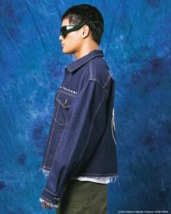 Pokémon By Loiter Pikachu Denim Jacket Indigo -Culture Kings 02048568 YI001 mens 0000000060