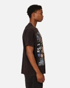 UFC By Goat Crew Colby Covington Belt Vintage T-Shirt Black Wash -Culture Kings 02048591 YB295 mens 0050