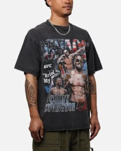 UFC By Goat Crew Colby Covington Belt Vintage T-Shirt Vintage Black 14 UFC By Goat Crew Colby Covington Belt Vintage T-Shirt Vintage Black -Culture Kings 02048600 YV013 mens 0060