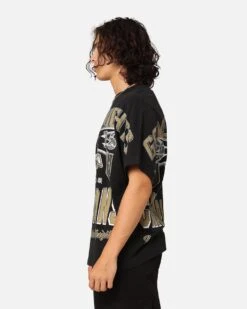 Mitchell & Ness Vegas Golden Knights Conference Champs T-Shirt Faded Black -Culture Kings 02048644 YB554 mens 00070