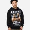 UFC By Goat Crew 202: Nate Diaz Vs. Conor McGregor Hoodie Black