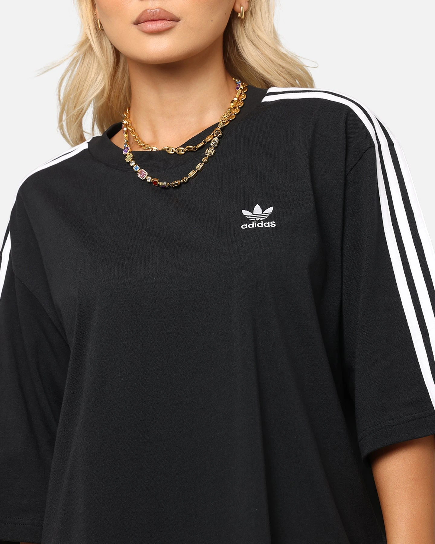 Adidas Oversized T-Shirt Black 8 Adidas Oversized T-Shirt Black - Image 6
