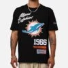 Pro Standard Miami Dolphins Fast Lane T-Shirt Black -Culture Kings 02049020 YB001 mens 0010