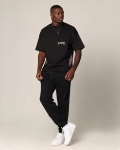 Saint Morta Rage Boxy T-Shirt Black/Grey 9 Saint Morta Rage Boxy T-Shirt Black/Grey -Culture Kings 02049052 YB006 mens 0000030