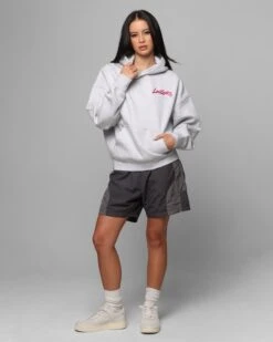 Loiter Chenille Premium Hoodie Grey Marle -Culture Kings 02049082 YQ163 womens 00040