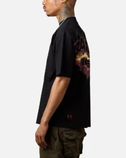 Saint Morta High Risk Patrol T-Shirt Black -Culture Kings 02049101 YB001 mens 0050