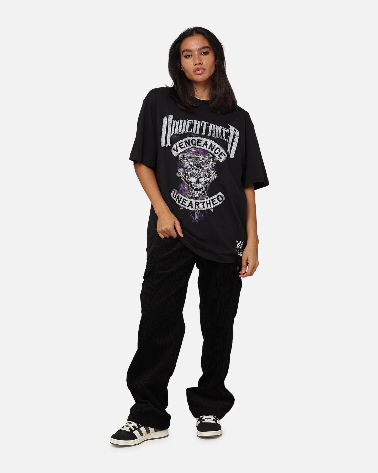 Mitchell & Ness X WWE The Undertaker T-Shirt Overdyed Black 4 Mitchell & Ness X WWE The Undertaker T-Shirt Overdyed Black - Image 2