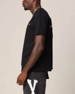 Saint Morta Bleeding Hearts Club Cut T-Shirt Black 15 Saint Morta Bleeding Hearts Club Cut T-Shirt Black -Culture Kings 02049123 YB001 mens 0000060